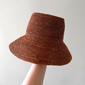 Janessa Leoné Felix straw hat in Chestnut